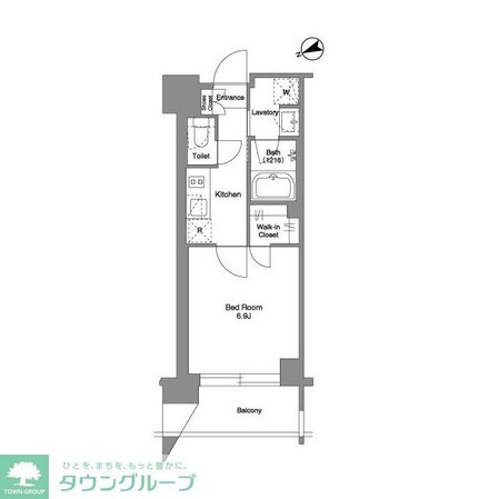 ザ・ケンジントン・レジデンス芝浦の物件間取画像